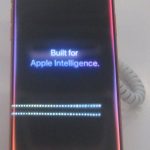 closeup of a smartphone AI chip