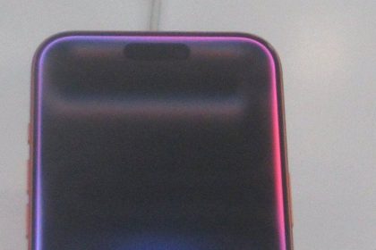 closeup of a smartphone AI chip